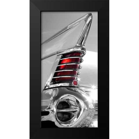 White Tailfin Black Modern Wood Framed Art Print by McCarthy, Matt
