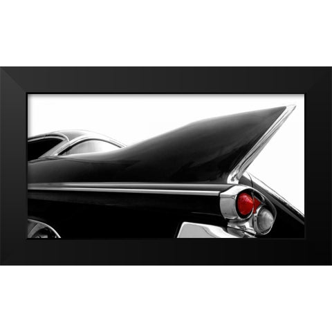 Jet Era Black Modern Wood Framed Art Print by McCarthy, Matt