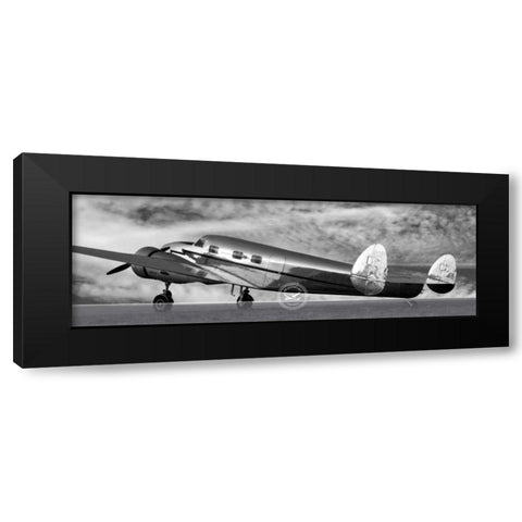 Air Adventure Black Modern Wood Framed Art Print by McCarthy, Matt