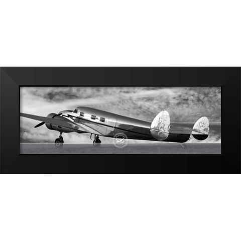Air Adventure Black Modern Wood Framed Art Print by McCarthy, Matt