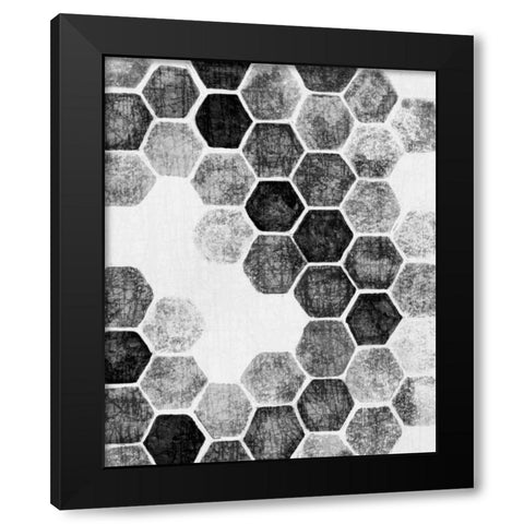 Natural Architecture 1  Black Modern Wood Framed Art Print with Double Matting by Lentz, Edith