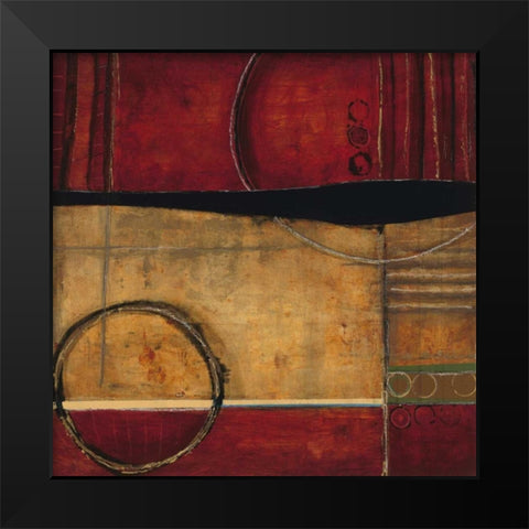 Corridor 1 Black Modern Wood Framed Art Print by Dascher, Dennis