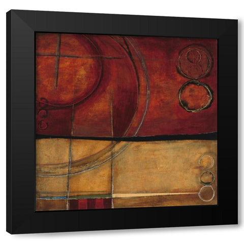 Corridor 2 Black Modern Wood Framed Art Print by Dascher, Dennis