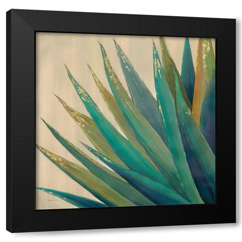 Wild Agave 2 Black Modern Wood Framed Art Print by Dascher, Dennis