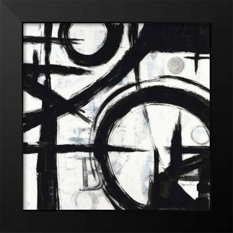 Choices 2 Black Modern Wood Framed Art Print by Dascher, Dennis