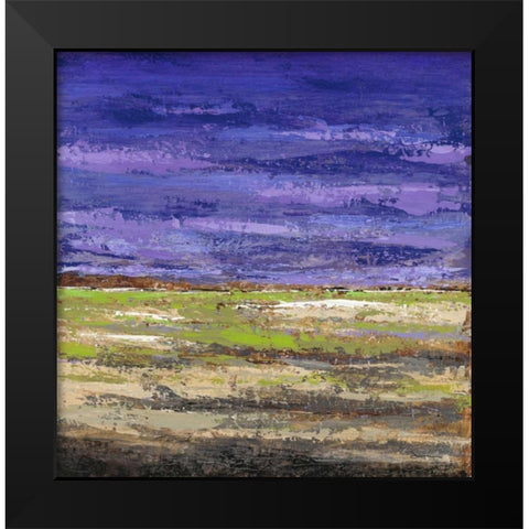 Rain At Twilight Black Modern Wood Framed Art Print by Dascher, Dennis