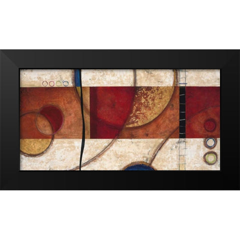 Musical Passage Black Modern Wood Framed Art Print by Dascher, Dennis