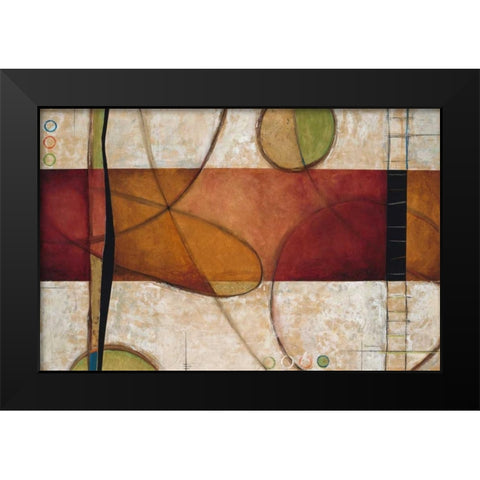 Amber Memories 1  Black Modern Wood Framed Art Print by Dascher, Dennis