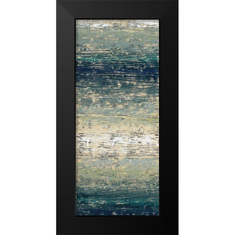 Mountain Breeze Black Modern Wood Framed Art Print by Dascher, Dennis