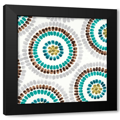 Watery Mark 2 Black Modern Wood Framed Art Print by Dascher, Dennis