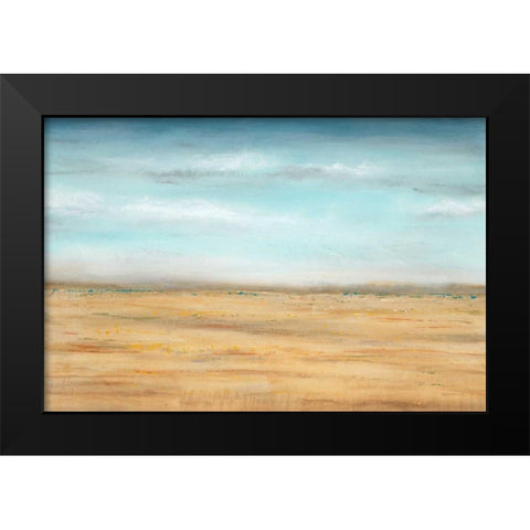 Golden Dawn 1 Black Modern Wood Framed Art Print by Dascher, Dennis