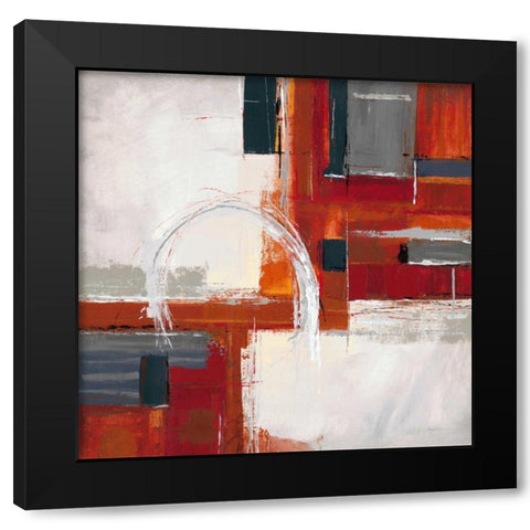 Exploration 1 Black Modern Wood Framed Art Print with Double Matting by Dascher, Dennis