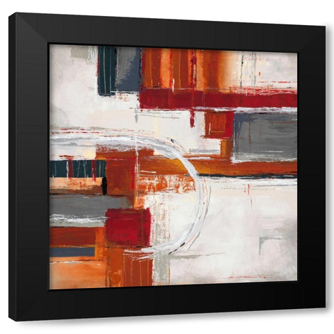 Exploration 2 Black Modern Wood Framed Art Print with Double Matting by Dascher, Dennis