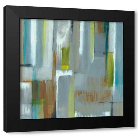 Crossroads 2 Black Modern Wood Framed Art Print with Double Matting by Dascher, Dennis
