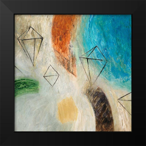Diamond in the Rough 1 Black Modern Wood Framed Art Print by Mills, Chris