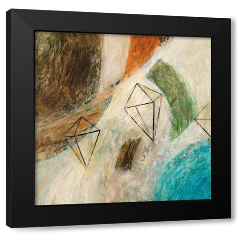 Diamond in the Rough 2 Black Modern Wood Framed Art Print by Mills, Chris