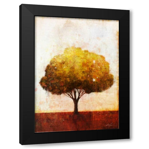 Autumnal Tree 1 Black Modern Wood Framed Art Print with Double Matting by Roko, Ken