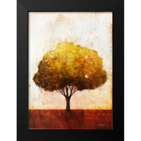 Autumnal Tree 1 Black Modern Wood Framed Art Print by Roko, Ken