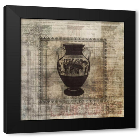 Classical Jug Black Modern Wood Framed Art Print by Roko, Ken