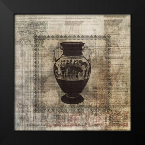 Classical Jug Black Modern Wood Framed Art Print by Roko, Ken