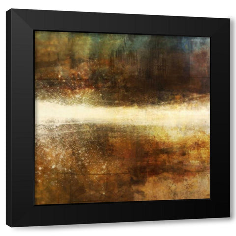 Streamline 1 Black Modern Wood Framed Art Print by Roko, Ken
