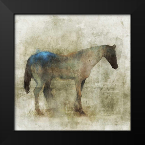 Lone Star 1 Black Modern Wood Framed Art Print by Roko, Ken