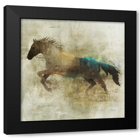 Lone Star 2 Black Modern Wood Framed Art Print with Double Matting by Roko, Ken