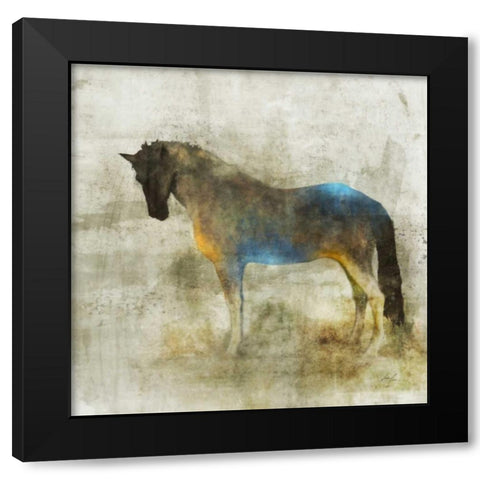 Lone Star 4 Black Modern Wood Framed Art Print with Double Matting by Roko, Ken