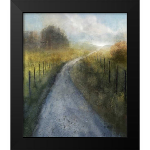 Dream Path 2 Black Modern Wood Framed Art Print by Roko, Ken