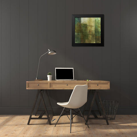 Verdant Harmony 2 Black Modern Wood Framed Art Print by Roko, Ken