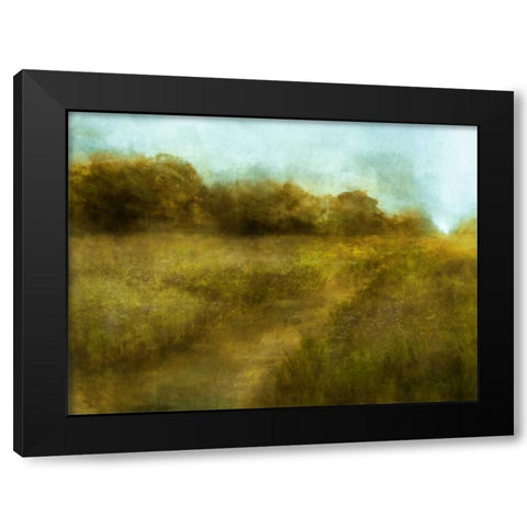 Downton Walk 1 Black Modern Wood Framed Art Print by Roko, Ken