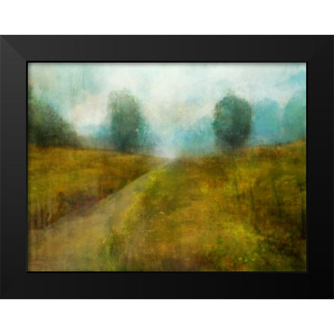 Downton Walk 2 Black Modern Wood Framed Art Print by Roko, Ken