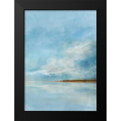 Tidal Dream Black Modern Wood Framed Art Print by Roko, Ken