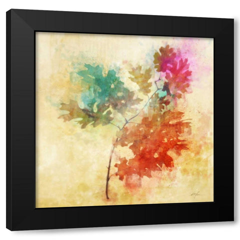 Vibrant Autumn 1 Black Modern Wood Framed Art Print by Roko, Ken