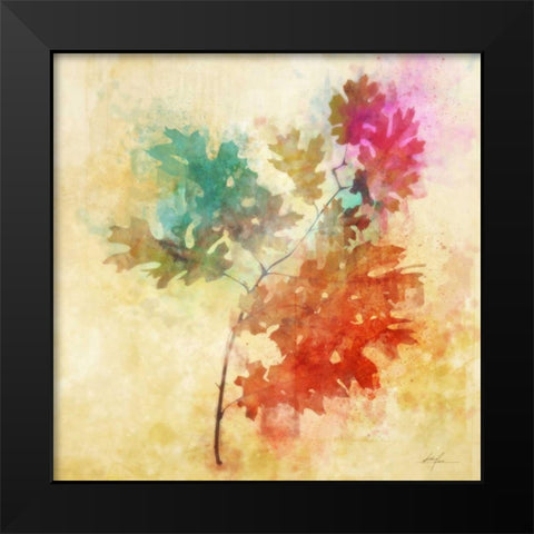 Vibrant Autumn 1 Black Modern Wood Framed Art Print by Roko, Ken