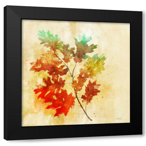 Vibrant Autumn 2 Black Modern Wood Framed Art Print by Roko, Ken