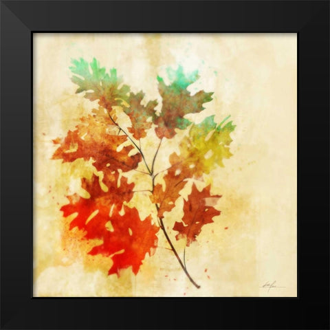 Vibrant Autumn 2 Black Modern Wood Framed Art Print by Roko, Ken