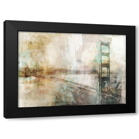 Industrial Impression Black Modern Wood Framed Art Print with Double Matting by Roko, Ken