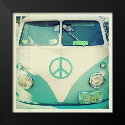 Sweet Ride Black Modern Wood Framed Art Print by Dvorak, Vicki