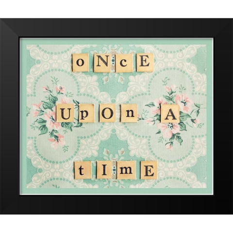 Once Upon A Time Landscape Black Modern Wood Framed Art Print by Dvorak, Vicki