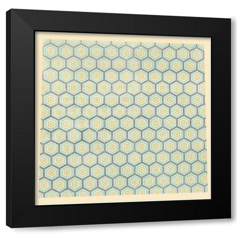 Dream Big Game Pieces Pattern Black Modern Wood Framed Art Print by Dvorak, Vicki