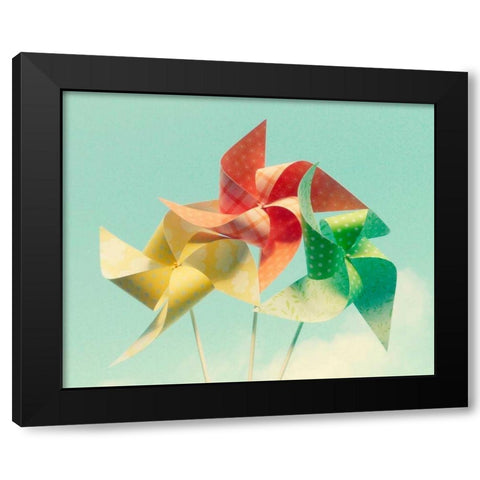 Citrus Bouquet Black Modern Wood Framed Art Print with Double Matting by Dvorak, Vicki
