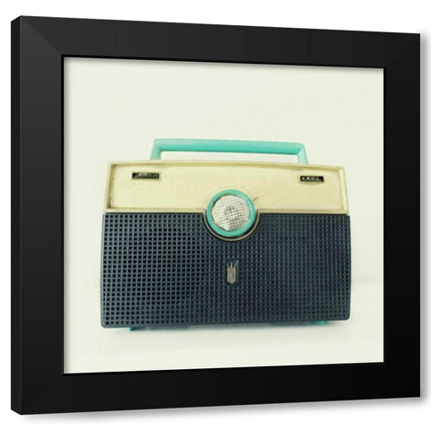 Mint Chocolate Black Modern Wood Framed Art Print with Double Matting by Dvorak, Vicki