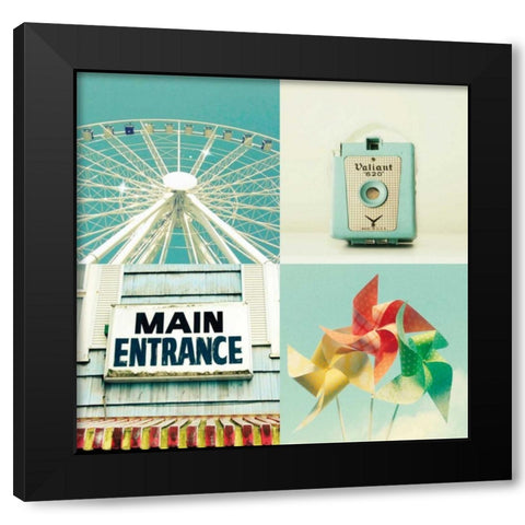 Great Day Black Modern Wood Framed Art Print by Dvorak, Vicki