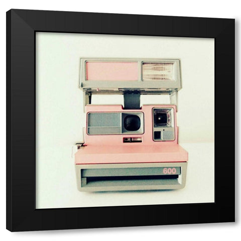 Pink Cam Black Modern Wood Framed Art Print with Double Matting by Dvorak, Vicki
