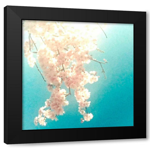 Polaroid Pink 2 Black Modern Wood Framed Art Print by Dvorak, Vicki