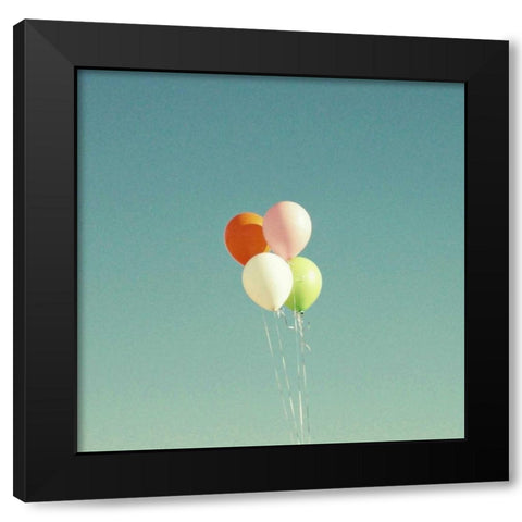 Up and Away Black Modern Wood Framed Art Print with Double Matting by Dvorak, Vicki