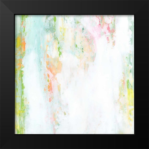 Garden Abstraction 2 Black Modern Wood Framed Art Print by Buddenhaugen, Sophia