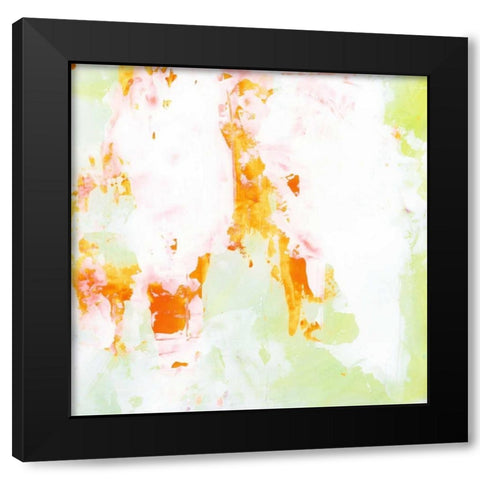 Garden Abstraction 7 Black Modern Wood Framed Art Print with Double Matting by Buddenhaugen, Sophia