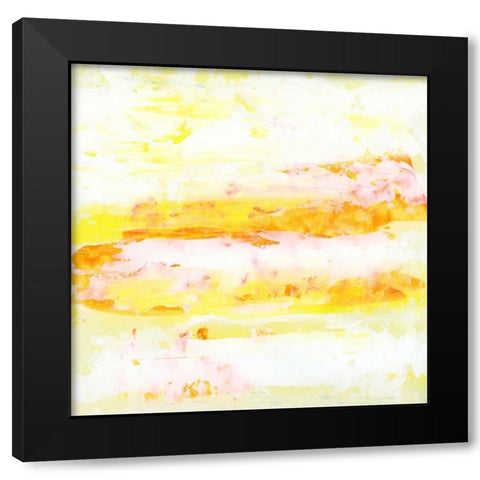 Garden Abstraction 13 Black Modern Wood Framed Art Print with Double Matting by Buddenhaugen, Sophia